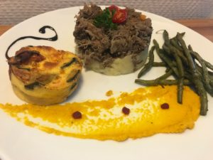 Hôtel restaurant Locronan-plat-effilochee-canard