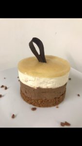restaurant Latitude Ouest -dessert-bavarois-poires-chocolat