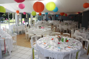 banquet-mariage-salle-repas-decoration à LAtitude Ouest